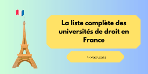 Les universités de droit en France qui acceptent le plus d'étudiants étrangers