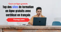 Top des sites de formation en ligne gratuite avec certificat en français